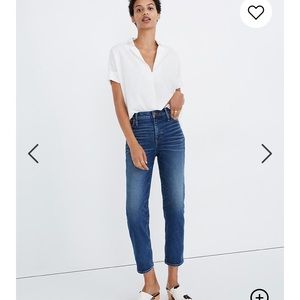 Madewell Slim Straight Jeans 30